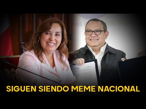 Dina Boluarte y Alberto Otárola no dejan de ser meme nacional al ser ignorados por la población
