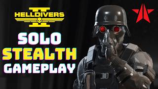 Helldivers 2: SOLO Stealth Gameplay - NO RESUPPLY / No Damage Taken / Max Difficulty