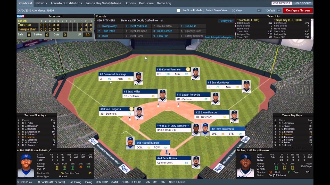 OOTP 17 - Blue Jays Manager - Game 2
