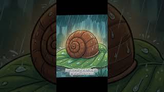This Snail Was Tired of Being the Slowest Animal Alive — Until a Storm Hit! 🐌 | Safari Stories