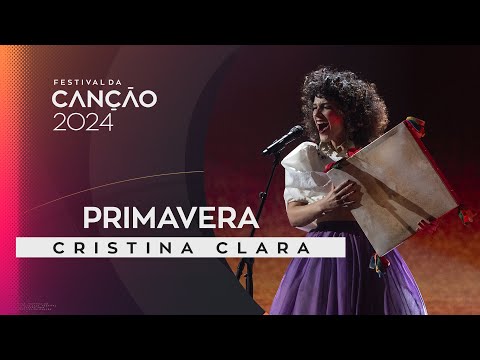 Cristina Clara – Primavera | 2ª Semifinal | Festival da Canção 2024