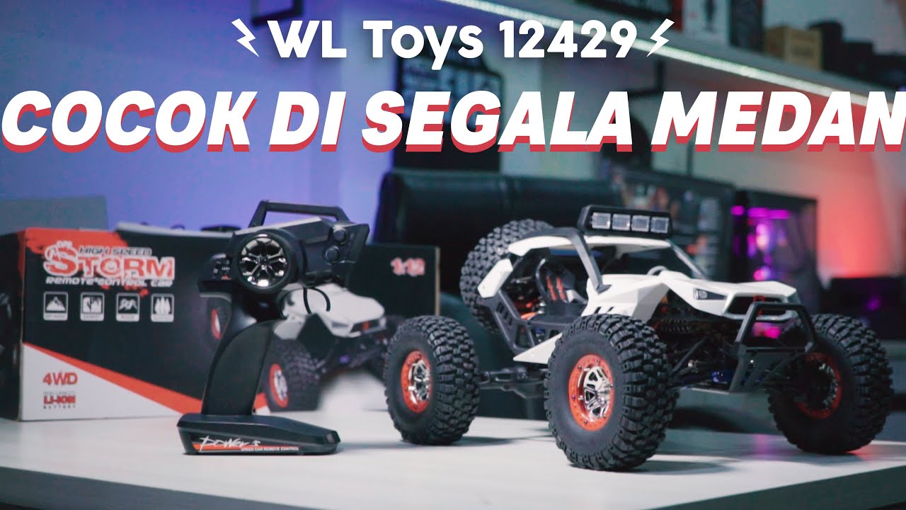 PALING COCOK DI SEGALA MEDAN ! RC Versatile 1 Juta-an WL Toys 12429  #Wltoys #RCCrawler #RCAdventure