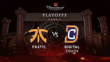 Fnatic vs Digital Chaos - Lower Bracket - Game 2 - The International 6