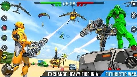 Robot FPS Shooting Strike 2 _ Android Gameplay #2