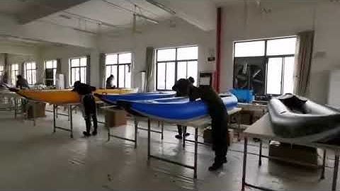 Double Seats Drop Stitch Inflatable Kayak