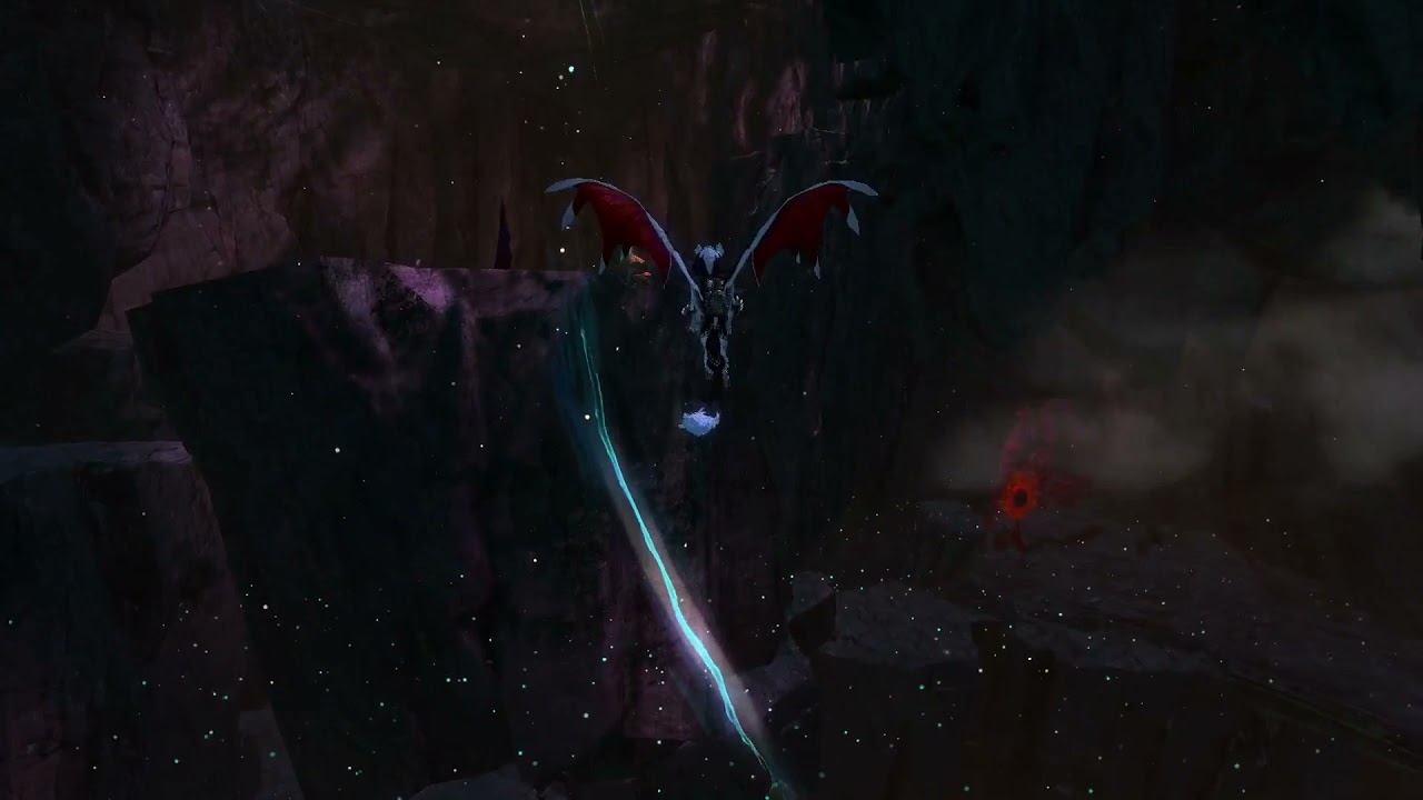 Falling with style (GW2 Griffon stunt flight)