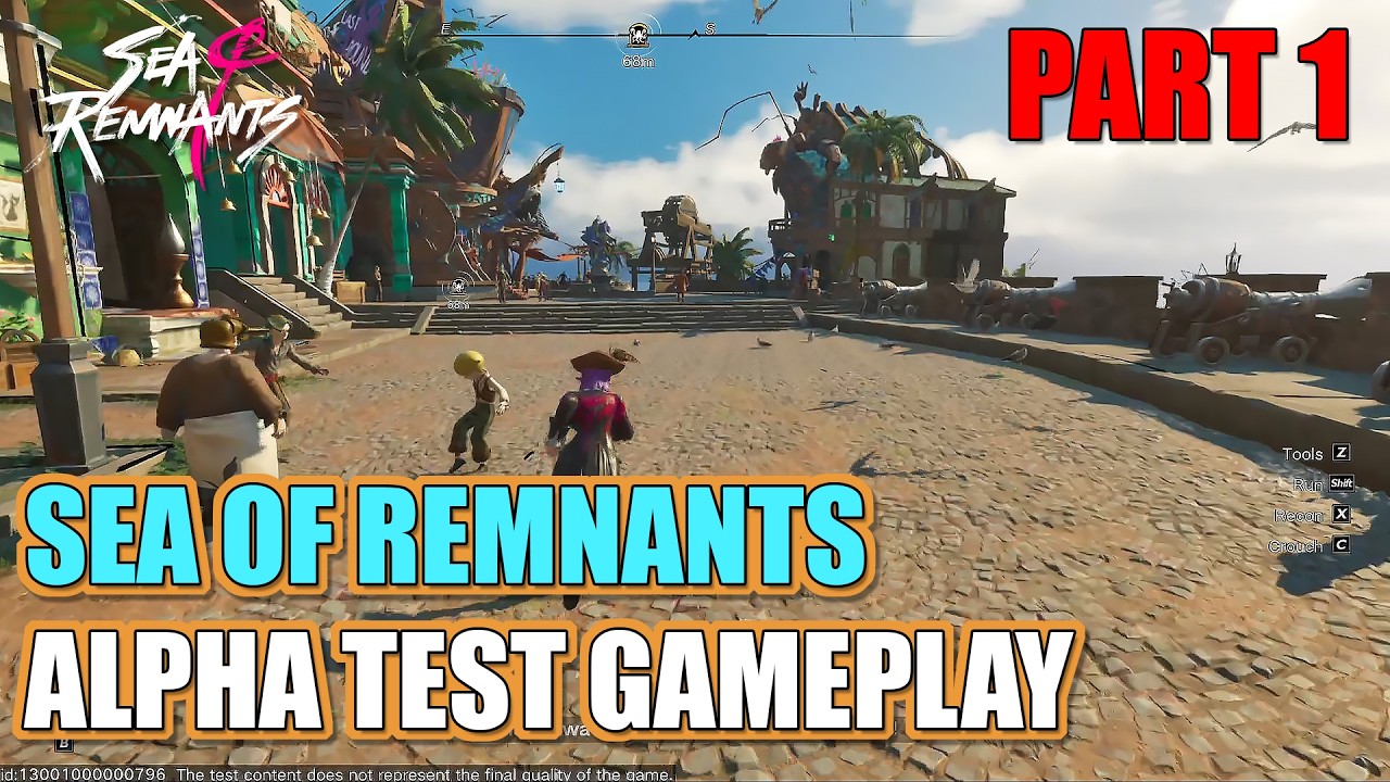 SEA OF REMNANTS – First Alpha Gameplay | Open World Turn-Based RPG