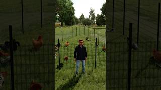 Wie klein kann man die Hühnerweide im Landwirtschafts Simulator 25 machen? #ls25 #farming