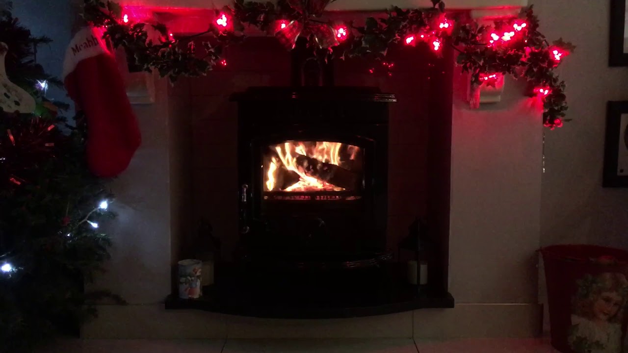 Hamco glendine black enamel multifuel stove fitted in Lisburn near