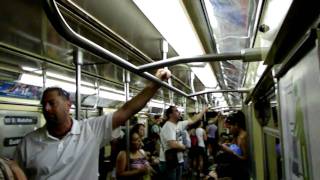 A ride into 59st  on a R32 (C) 3444 @NYCREDBIRD