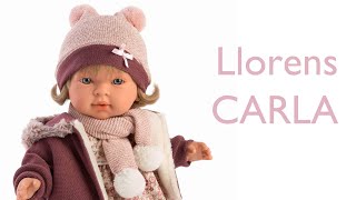 Bambole.pl - Lalka Llorens Carla Porównanie Wysokości Lalek 42, 38, 33 Cm