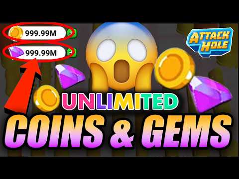 Attack Hole Hack - Unlimited Free Coins & Gems (iPhone & Android)
