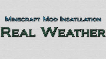 Minecraft 1.3.2 - How to install Real Weather Mod (OUTDATED)