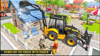 #City Construction Simulator jcb Drive Simulator Gameplay #iOS Android #Level Complete #Games screenshot 5