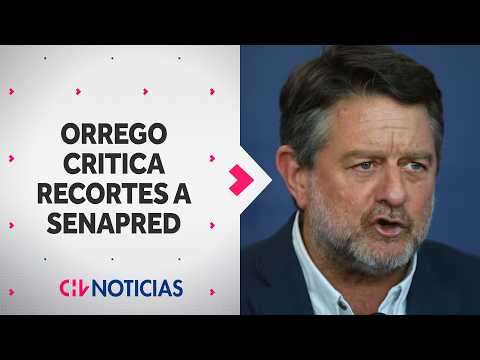 Governor Orrego harshly criticizes the government for budget cuts to Senapred
