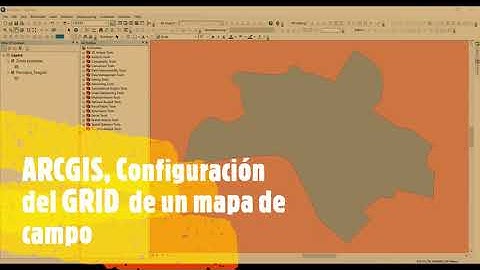 ARCGIS CONFIGURACION GRID MAPA