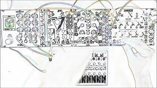 Celebrity RUBBER FEET - Modular Synth Patch w/ Make Noise 0-CTRL (Melodic Hardcore) Wealth