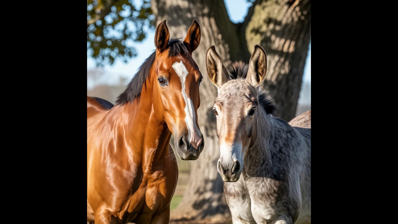 Почему мулы не могут иметь детенышей и другие невероятные факты!