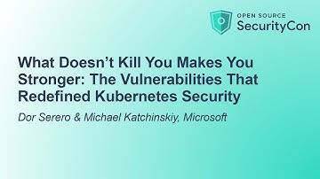 What Doesn’t Kill You Makes You Stronger: The Vulnerabilities That Red... D. Serero & M. Katchinskiy