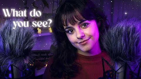 ASMR Eyes Closed PERSONALITY TESTS ✨ Visualizations to SLEEP