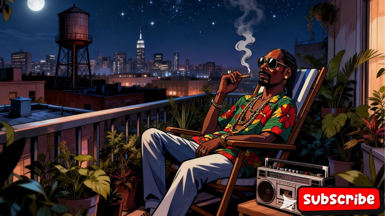 “Midnight Breeze” Playlist — 420 Vibe Music | Chill Rap • Bluesy Hip-Hop