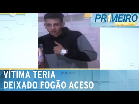 Jovem morre carbonizado após residência pegar fogo | Primeiro Impacto (12/12/23)