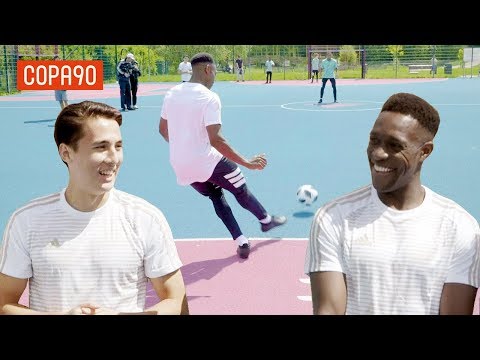 Cage Football Challenge vs Danny Welbeck! | Timbsy vs the World Tango League Special