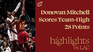 Donovan Mitchell Highlights vs Clippers | 1.29.2024
