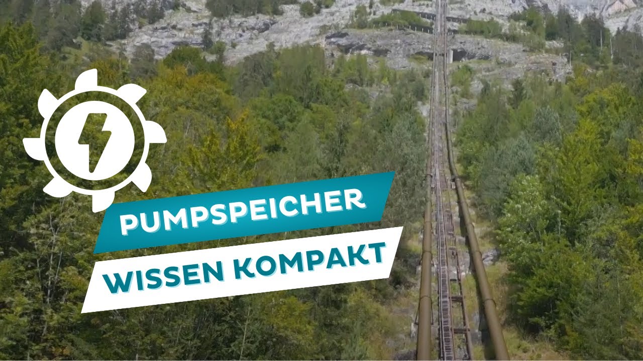 Wissen kompakt - Pumpspeicher einfach erklärt💧