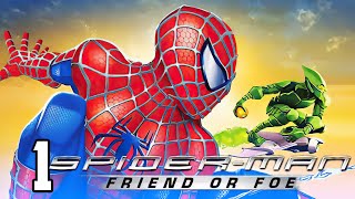 Супергерои ПОЛНОЕ ПРОХОЖДЕНИЕ ЧАСТЬ 1 Человек Паук Друг или Враг Володя Прохождение Spider Man Friend or Foe