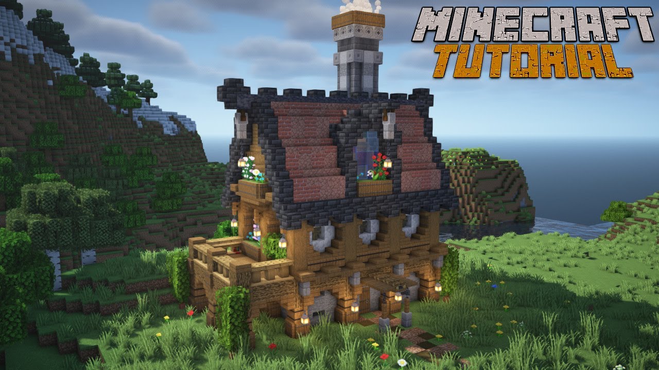Minecraft Tutorial | How To Build a Survival House [Timelapse] - YouTube