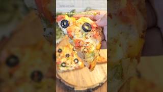 No Oven Bread Pizza | Quick Evening Snack Recipe | Kids Favorite 🍕#shorts #snacks #pizza #bread