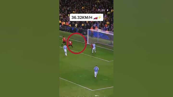 Marcus Rashford insane Speed vs Manchester City🔥