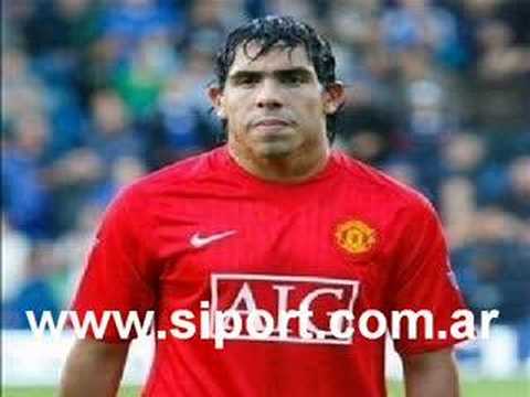 First match manchester with tevez premier league primer partido carlitos en la liga inglesa