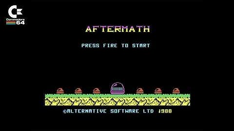 Aftermath (Alternative Software 1988) - C64 Loading Screen / Title Music / Main Menu Archive