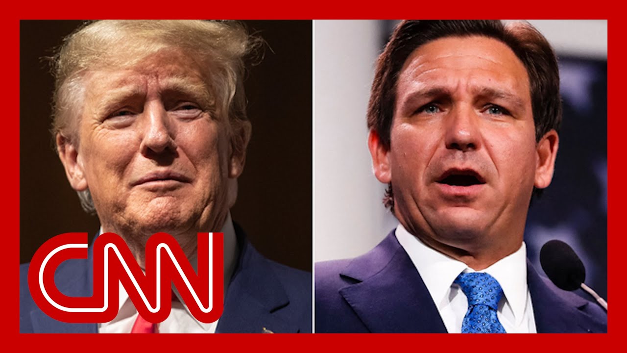 Trump takes aim at DeSantis in first major campaign swing