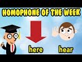 Homophone of the Week Quiz