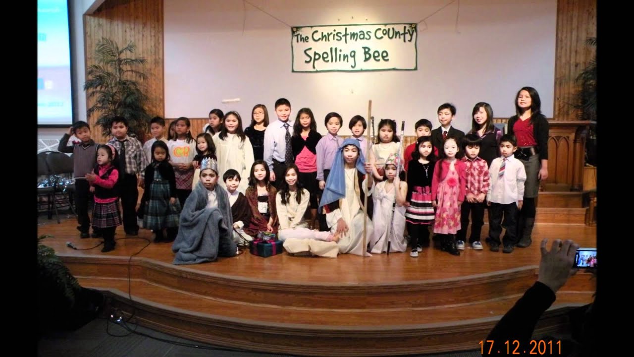 The Christmas County Spelling Bee YouTube
