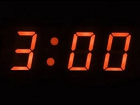 Porque la gente tiene miedo a las 3 am Porque la gente tiene miedo a las 3 am