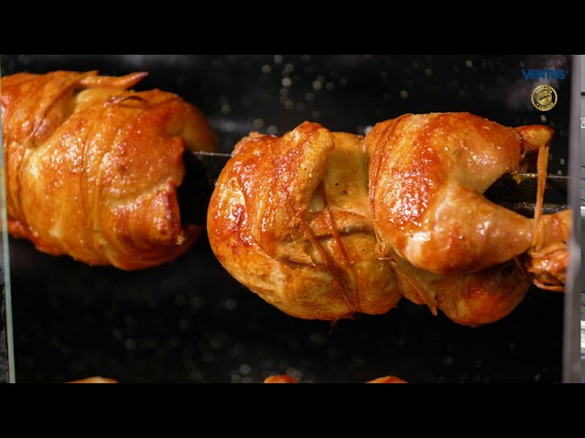 Asadores de Pollo a Gas de 4 y 6 espadas - YouTube