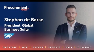 Stephan de Barse - President, Global Business Suite, SAP | SAP NOW AI Tour London 2025