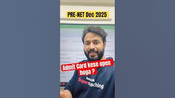 How to Download Admit Card ‼️ #ugcnet2025 #ugcguidelines #ugcnet #ugcnettestbook