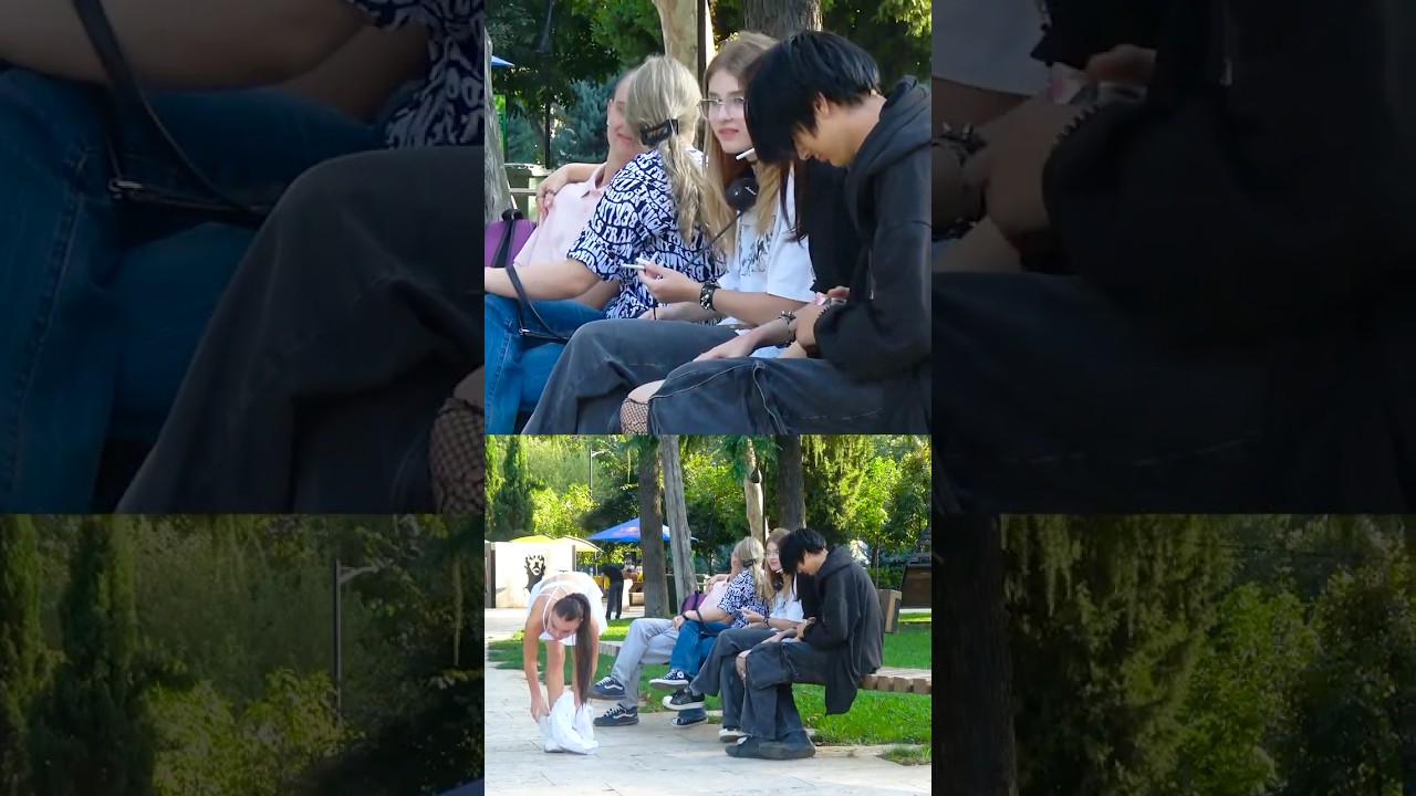 they got shocked 🔥crazy girl prank gone viral #comedy #prank #jokes