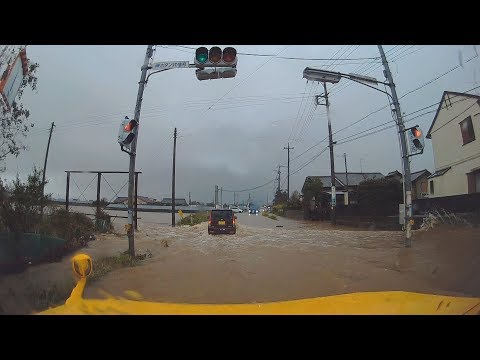 【千葉県冠水】2019年台風21号大雨で冠水の記録