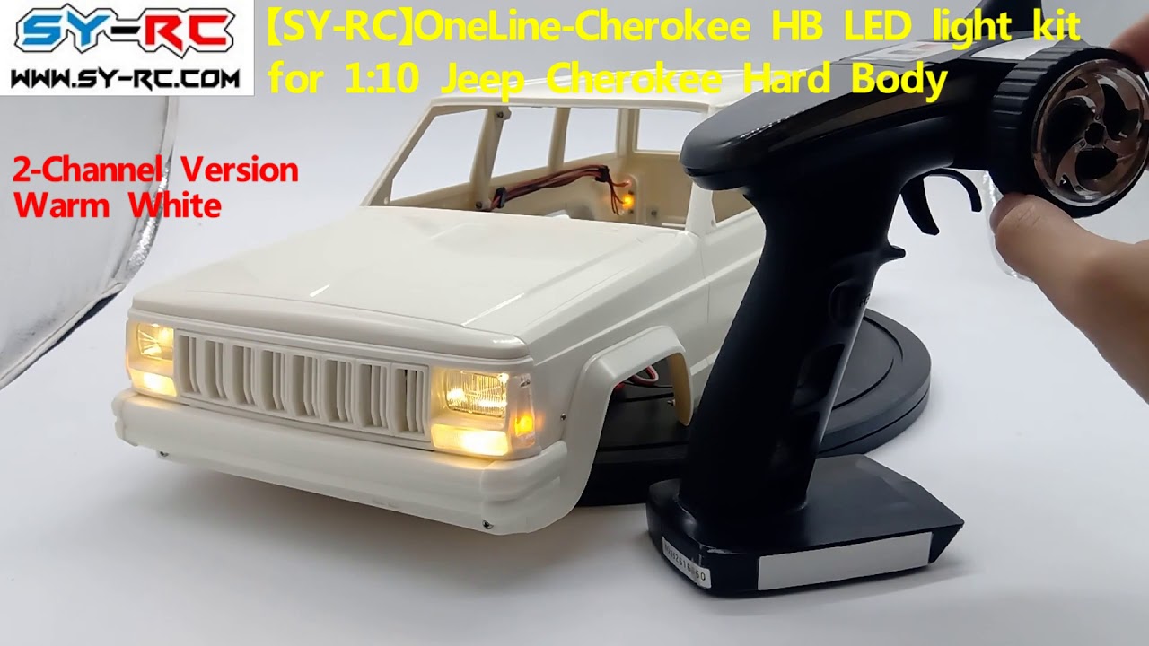 【SYRC】OneLineCherokee HB RC Car LED Light Kit for 110 Jeep Cherokee