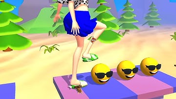 Tippy Toe 3D Game All Levels Gameplay Walkthrough MAX SCROE (Android, iOS) LATEST UPDATE