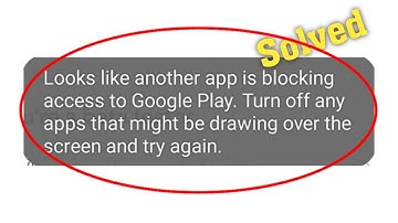 Fix looks like another app is blocking access to google play problem solved