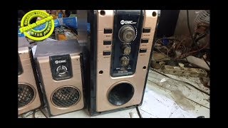 Penambahan mic pada speaker GMC