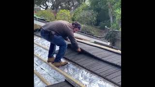 The Excellent Installation Video Of Metal Shake Roof Shake Roofing Interlocking Metal Roofing