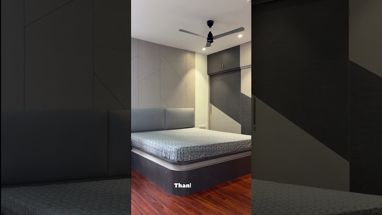 Grey textured laminate wardrobes by bezzie 